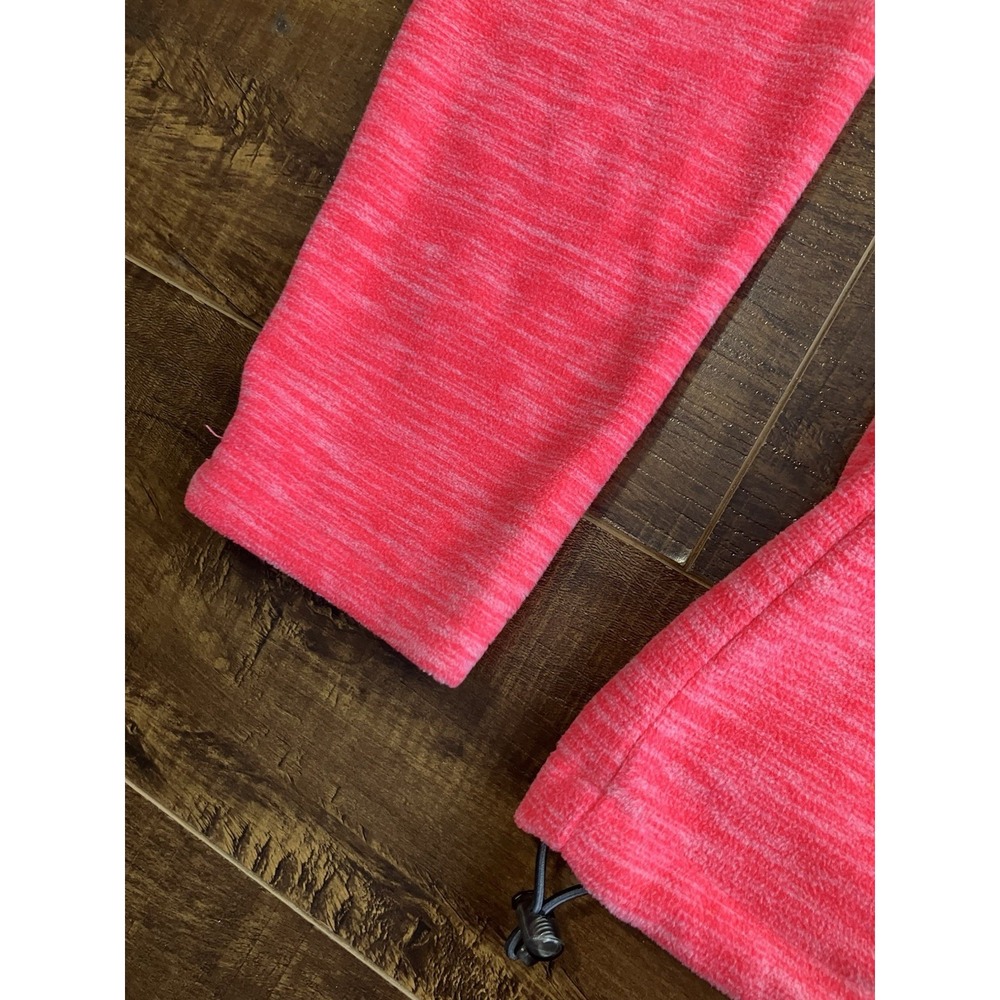 New Balance Womens Medium Pink Fleece Full Zip Hoodie Jacket Space Dye M - Picture 5 of 10